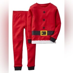 Carter's | EUC Red Santa Costume Pajama Set Size 2T